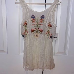 Free People flowing tank top